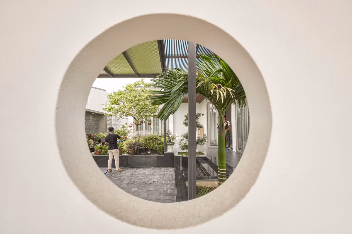 Ngôi nhà hoàn thành năm 2022 sau 6 tháng xây dựng với chi phí khoảng 3 tỷ đồng.