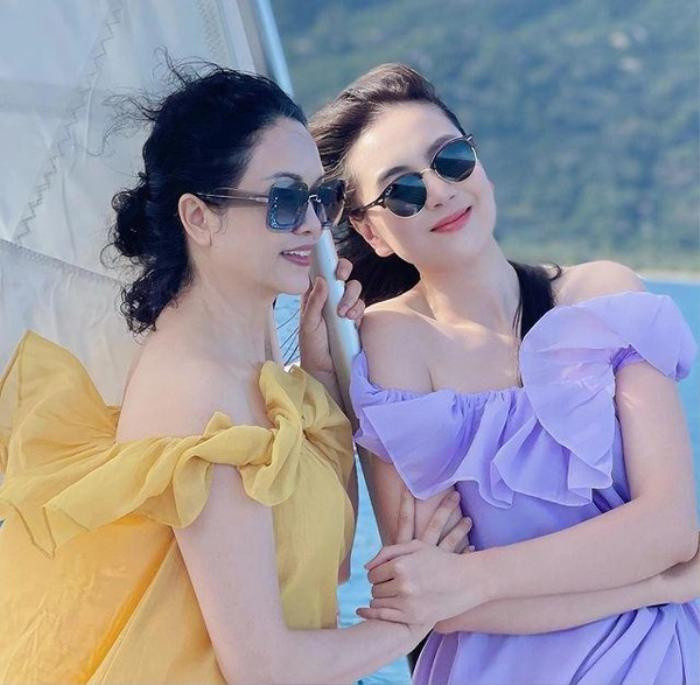 Moi quan he giua MC Mai Ngoc va me chong truoc khi ly hon-Hinh-2