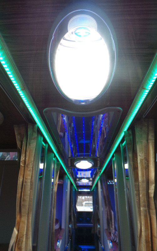 Ít ai nghĩ đây là không gian bên trong của một chiếc xe đường dài.