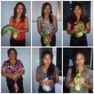 Các đối tượng trong vụ án.