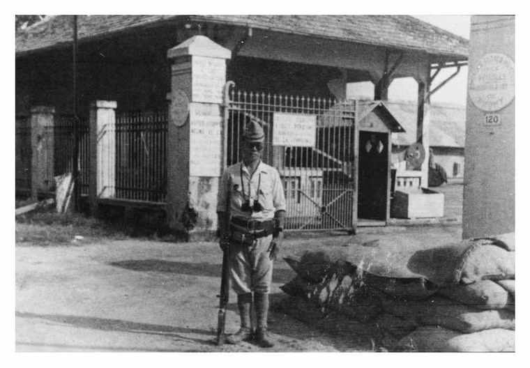 Chân dung một người lính Nhật Bản thời kỳ Nhật chiếm đóng Đông Dương.