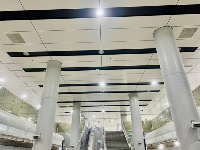 Hệ thống chiếu sáng đã được hoàn thiện. Ảnh: MAUR