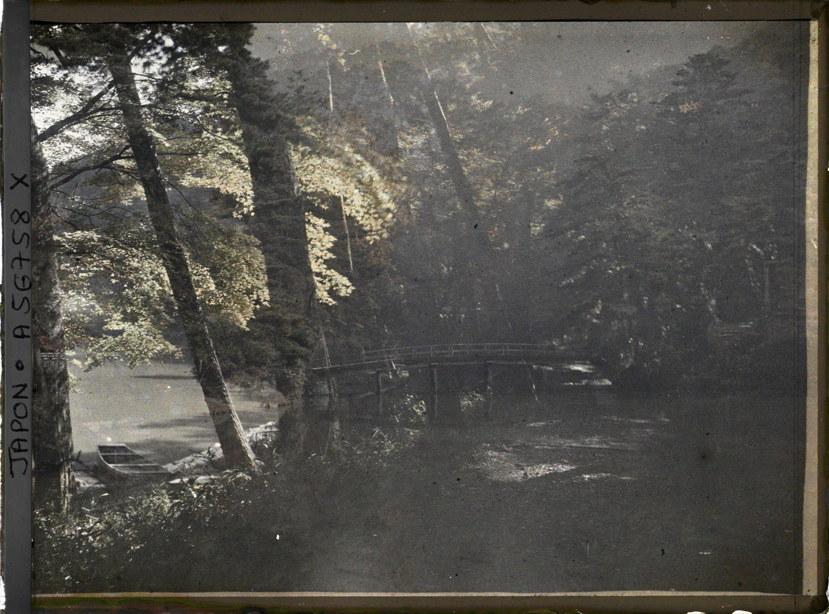 Một góc khuôn viên của khu dinh thự hoàng gia Shugakuin, nằm ở phía Nam làng Yase.