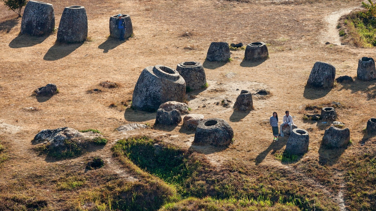 Giám định niên đại cho thấy những chiếc chum được tạo tác liên tục trong một thời gian rất dài, từ khoảng năm 500 TCN đến 800 SCN. Ảnh: National Geographic.