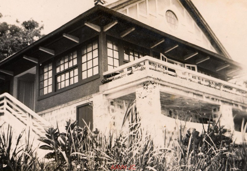 Một biệt thự ở khu nghỉ dưỡng.