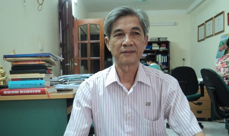 Chủ tịch Hiệp hội vận tải Hà Nội Bùi Danh Liên.