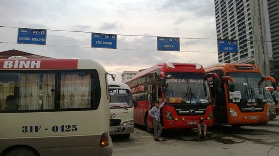 Hơn 300 xe khách sẽ bị điều chuyển khỏi bến Mỹ Đình.