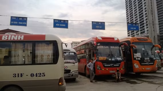 Hơn 300 xe khách sẽ bị điều chuyển khỏi bến Mỹ Đình.