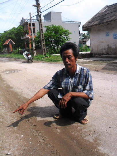 Hiện trường vụ án mạng.