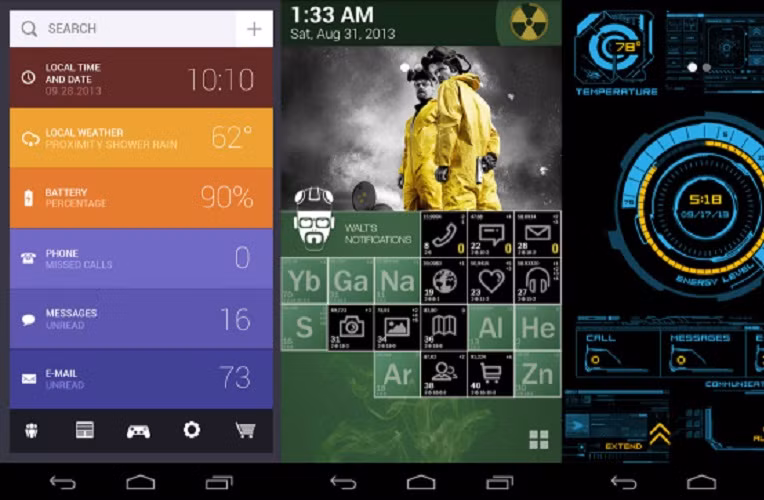 Google đã gỡ bỏ Themer khỏi Google Play sau khi Apple đặt vấn đề về sự giống nhau giữa một số biểu tượng sử dụng trên một theme có tên Seven. Đây là một ứng dụng cho phép người dùng biến đổi giao diện thiết bị Android của mình. Themer sở hữu lượt tải lên đến con số 1 triệu và ứng dụng này cung cấp 200 theme khác nhau cho người dùng của mình.