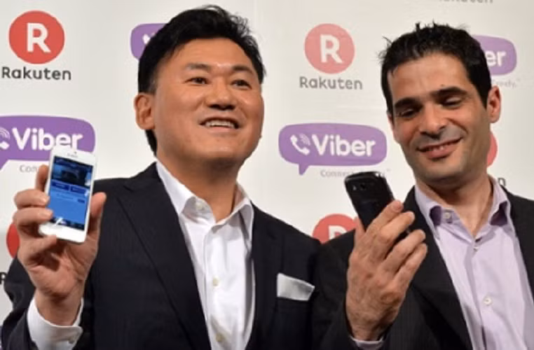 Sau khi ngỏ ý muốn bán mình cho một công ty châu Á, mới đây, Viber đã được công ty Nhật Bản Rakuten mua lại với giá 900 triệu USD. Với thương vụ này, số người dùng của đế chế công nghệ điều hành bởi tỷ phú Hiroshi Mikitani sẽ tăng lên gấp đôi, khắc phục được vấn đề lớn nhất mà công ty này đang gặp phải.