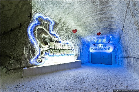 Nơi đây giống như một khu resort dưới lòng đất.