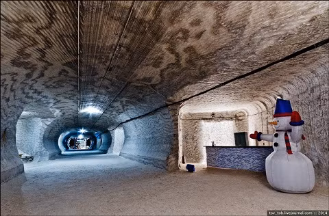 Người Tuyết cũng được làm bằng muối.