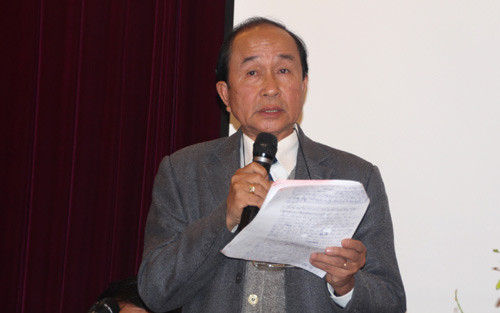 GS.TSKH Vũ Quang Côn – nguyên Viện trưởng Viện Sinh thái và Tài nguyên sinh vật.