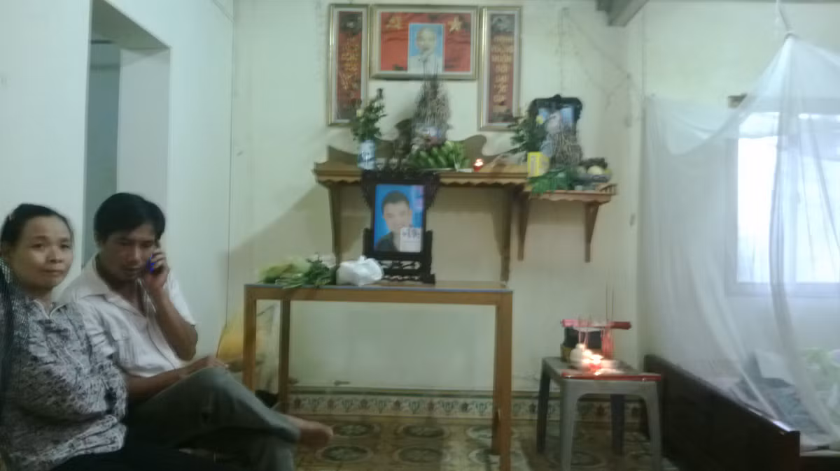 Di ảnh đối tượng Đặng Ngọc Viết.