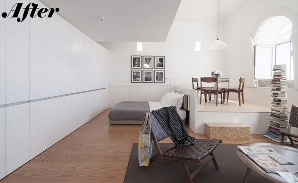 Hơn nữa còn tận dụng được khoảng trống và chỉ tốn chi phí mua giường. Mọi chi phí xây dựng, nội thất, thiết kế phòng ngủ… đều được hạn chế tối đa.