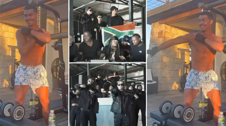 Ronaldo phô diễn cơ bắp trong kỳ nghỉ hè ở đảo Sardinia cùng bạn gái Ronaldo pho dien co bap trong ky nghi he o dao Sardinia cung ban gai