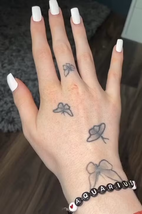 Video: Co gai xam hinh buom tren tay va cai ket khong the tin noi-Hinh-3