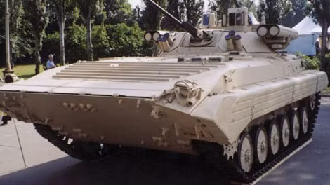 Một mẫu nâng cấp xe chiến đấu bộ binh BMP-2.