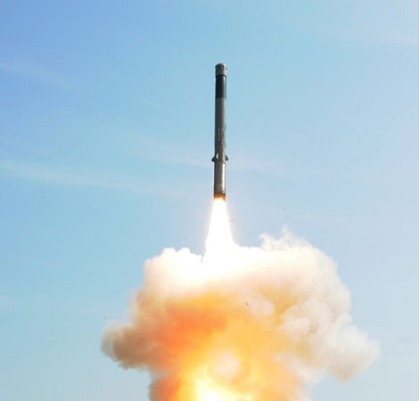 Tên lửa hành trình chống tàu siêu thanh BrahMos.