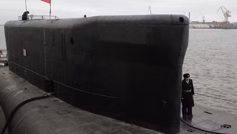 Tháp chỉ huy tàu ngầm hạt nhân chiến lược Project 955 Borey.