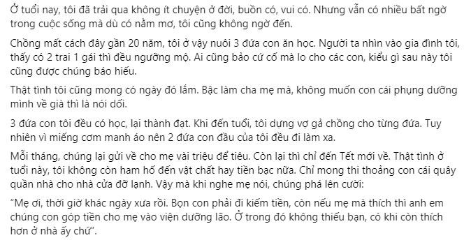 Cho con dâu cũ tiền học nghề, khi giàu báo hiếu hơn con đẻ Cho con dau cu tien hoc nghe, khi giau bao hieu hon con de