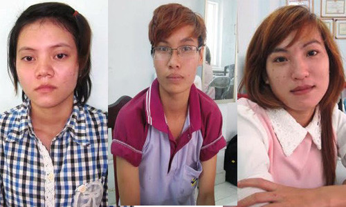 Ba đối tượng liên quan đến vụ án.