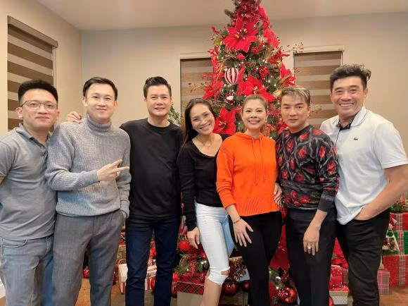 Thanh Thảo tranh thủ tới thăm nhà Đàm Vĩnh Hưng tại Mỹ.