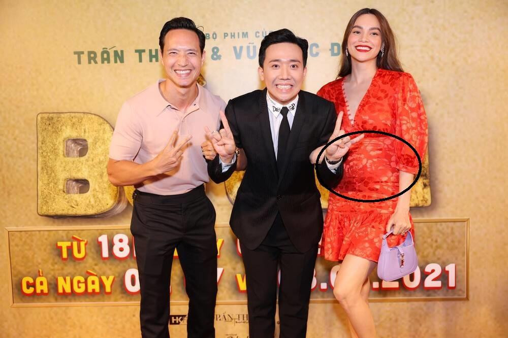 Vòng 2 to bất thường của Hà Hồ nhiều lần khiến cô vướng nghi vấn mang thai lần 3.