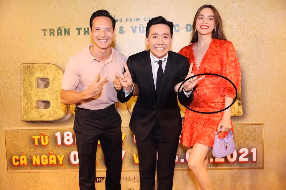 Vòng 2 to bất thường của Hà Hồ nhiều lần khiến cô vướng nghi vấn mang thai lần 3.