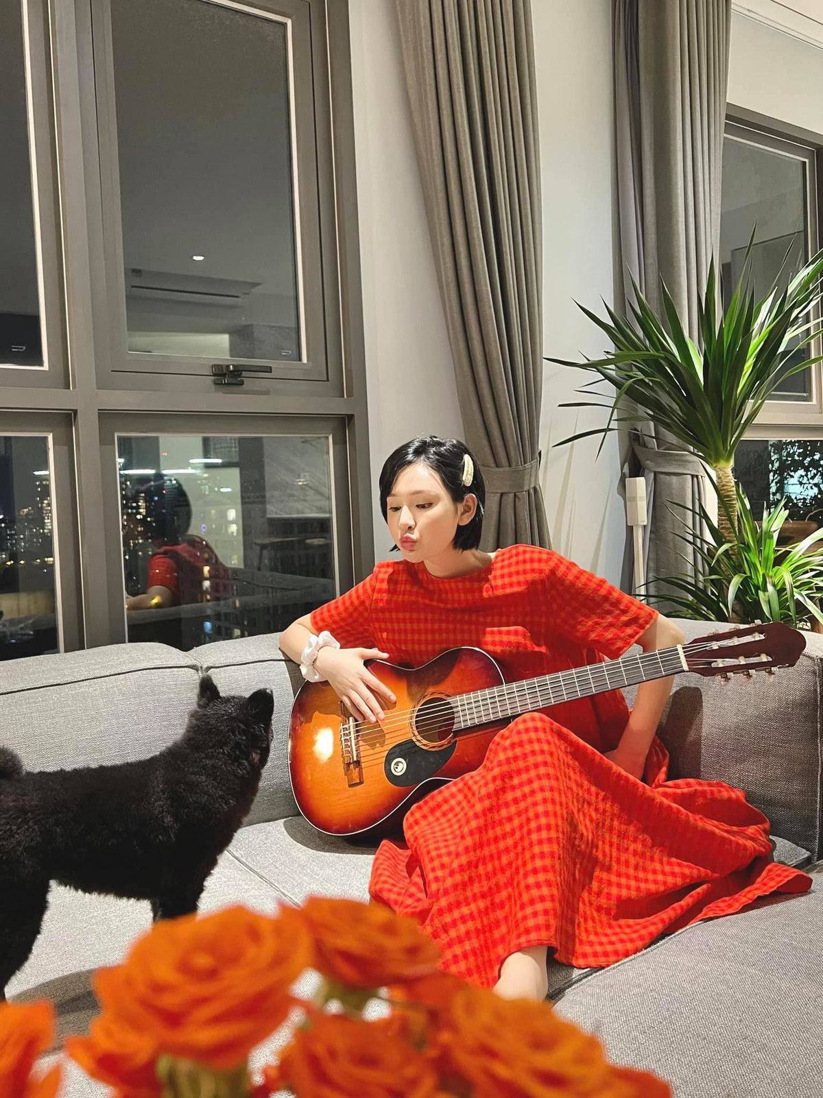 Hiền Hồ ngày càng thăng hạng về thời trang.