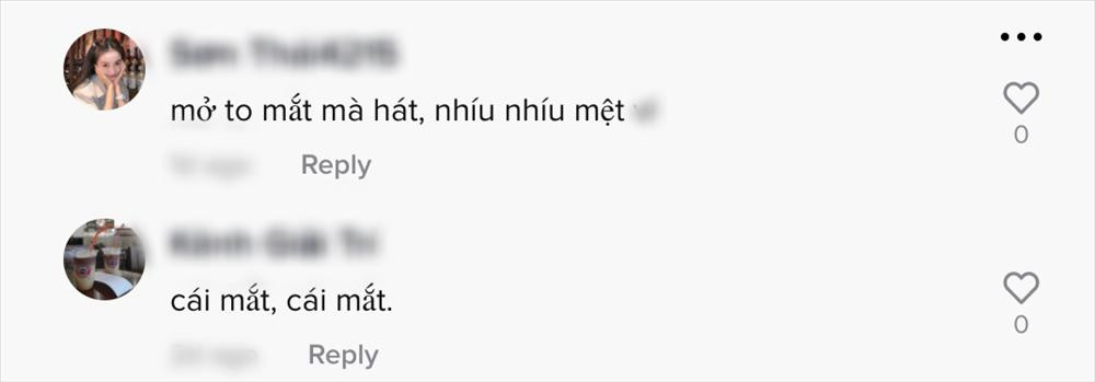 Nhiều người cảm thấy mắt Lệ Quyên có vấn đề...