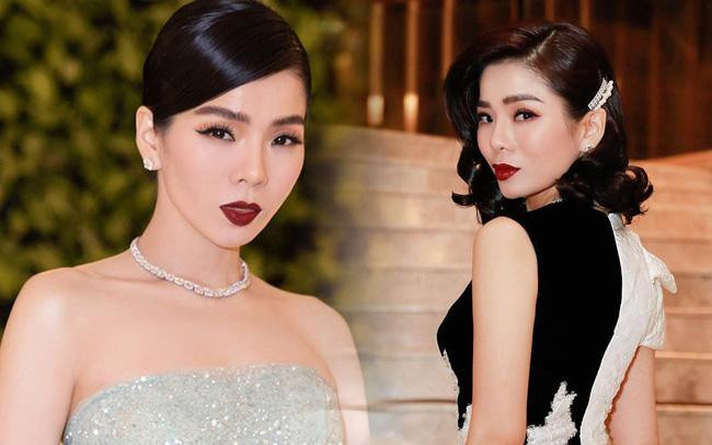Trang điểm mắt đậm suốt thời gian dài giúp Lệ Quyên trông cuốn hút nhưng lại làm hại đôi mắt rất nhiều.