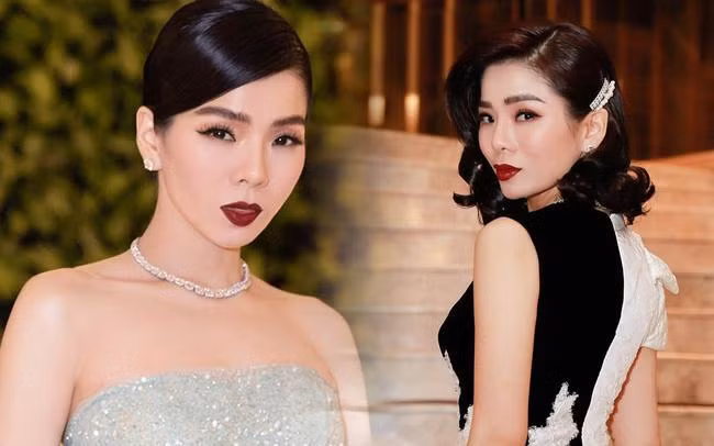 Trang điểm mắt đậm suốt thời gian dài giúp Lệ Quyên trông cuốn hút nhưng lại làm hại đôi mắt rất nhiều.