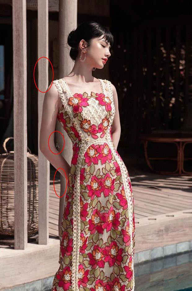 Dù là chụp ảnh trong bối cảnh hết sức đơn giản, Cẩm Đan cũng không thể qua mắt được cư dân mạng.