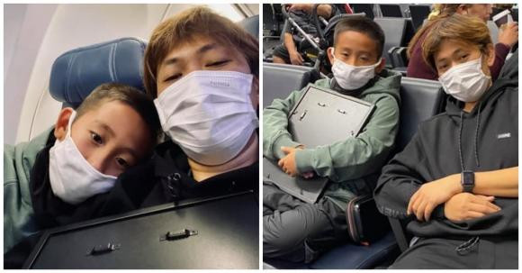 br/> Quản lý Diễm Phạm và con trai đầu của Wendy đồng hành trong chuyến du lịch.