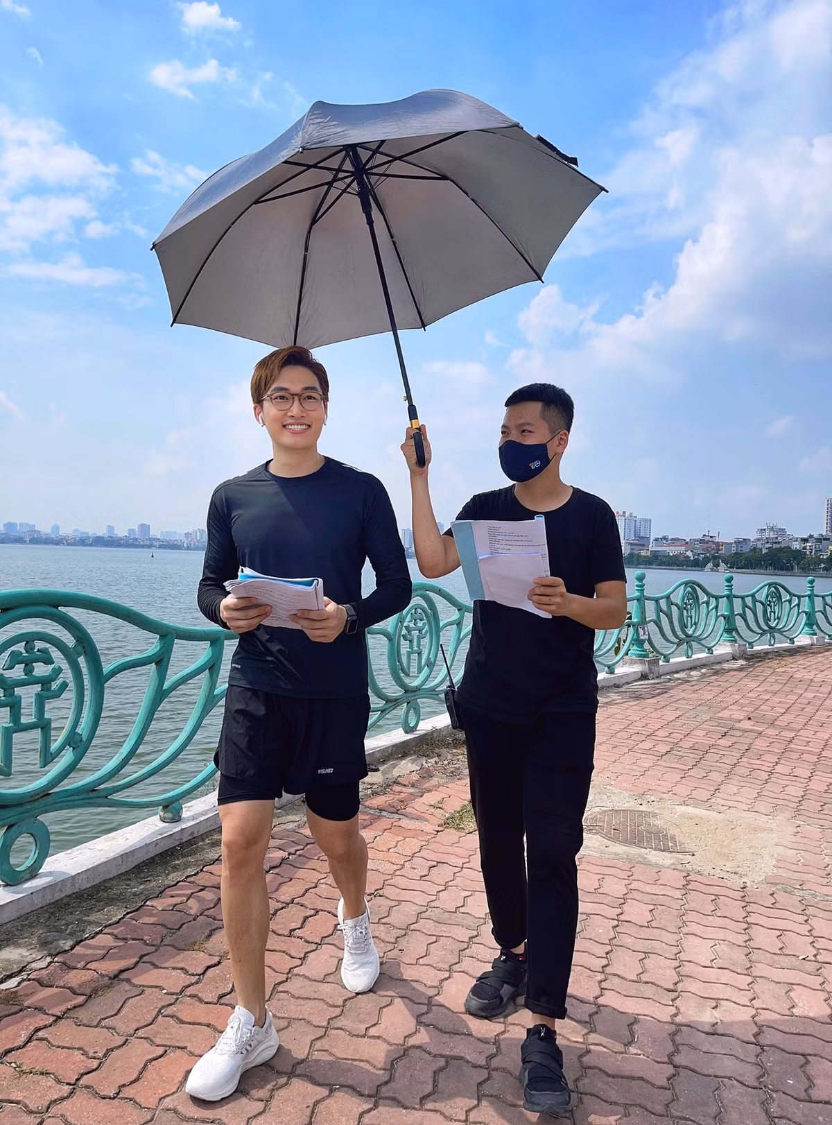 Diễn viên Đình Tú trong vai mới.