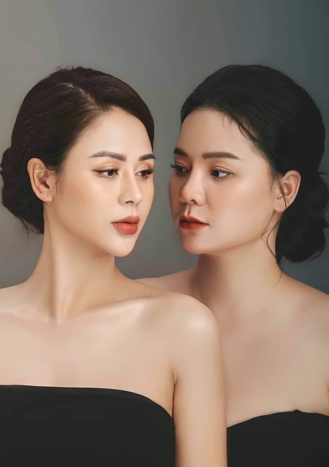 Diễn viên Lương Thu Trang - Minh Hương đôi bạn tri kỷ.