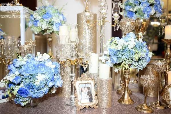 Không gian tiệc cưới sang trọng, hoành tráng của Lâm Khánh Chi ở TPHCM.