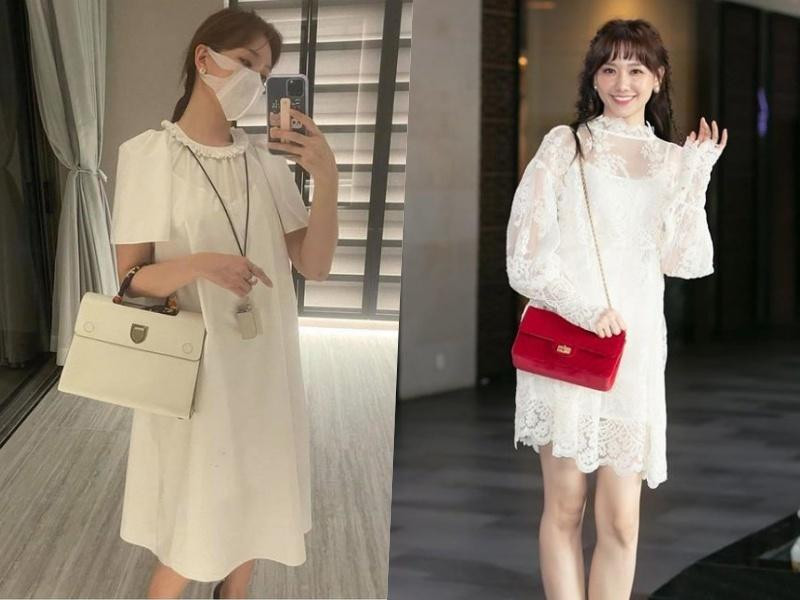 Nếu theo dõi Hari Won từ lâu, khán giả sẽ biết cô có niềm đam mê với những item tạo độ thoải mái cao. Từng là người có thân hình mũm mĩm, gắn liền với áo thun rộng nên cô vẫn giữ thói quen thời trang này đến thời điểm hiện tại.