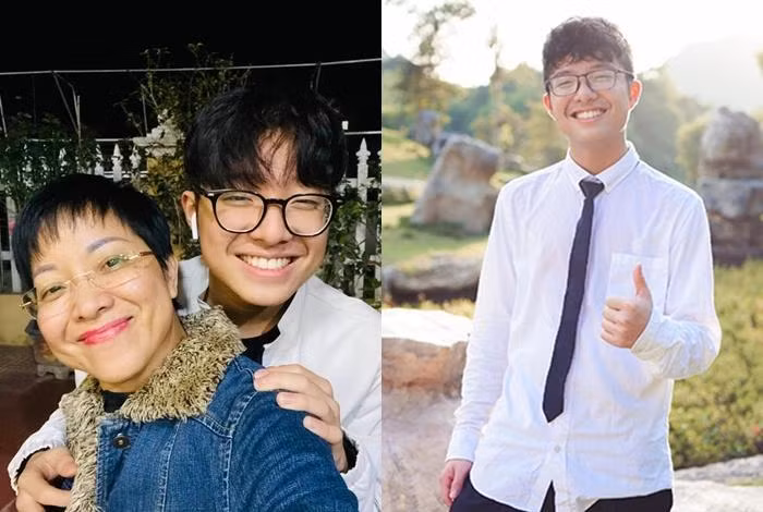 Tít (tên thật Gia Bảo) sinh năm 2005, là con trai chung của Thảo Vân - Công Lý. Quý tử nhà nữ MC sở hữu ngoại hình nổi bật với nụ cười sáng và đôi mắt hí, vẻ đẹp mang hơi hướm Hàn Quốc.