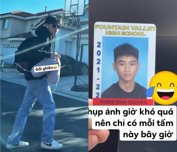 Quý tử Sonic nhà diễn viên Kim Hiền lớn phổng phao, ra dáng thanh niên với chiều cao nổi bật ở tuổi 16. Cậu sở hữu ngoại hình khỏe khoắn, nam tính.