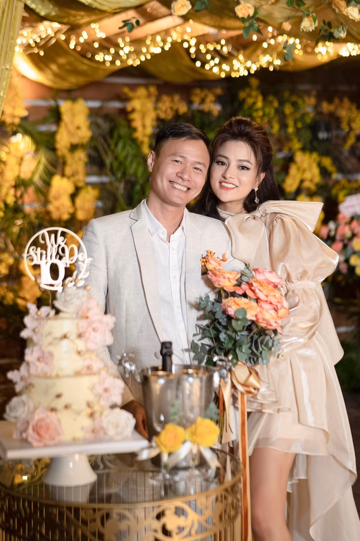 Vu Thu Phuong ky niem 10 nam ngay cuoi ben chong dai gia