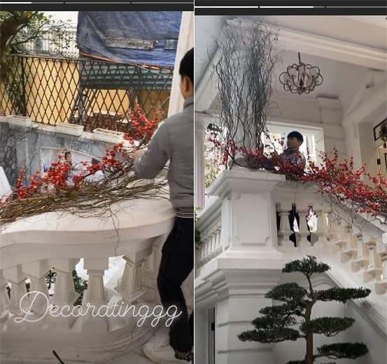 Làm dâu nhà hào môn, Thanh Tú tận hưởng cuộc sống sung túc trong căn biệt thự và ngập tràn hàng hiệu.