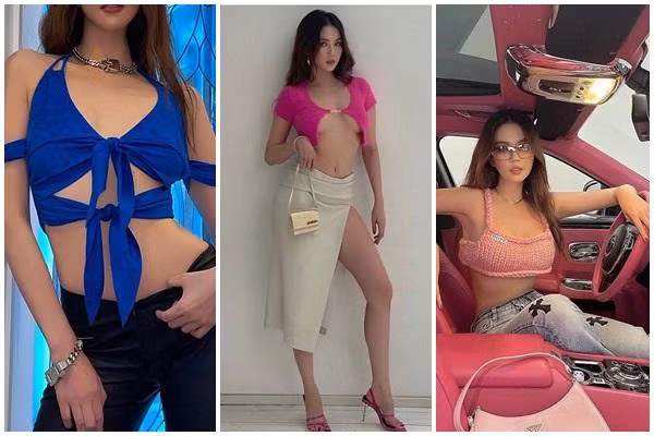 br/> Luôn là item yêu thích của Ngọc Trinh, áo crop-top mà cô sử hữu trong tủ đồ ngày càng có nhiều kiểu dáng đa dạng, độc đáo. Từ ôm sát, cắt xẻ cá tính đến bèo nơ hững hờ, tất cả đều để khoe trọn vòng 2 săn chắc, và nhiều khi còn "hack" thêm vòng 1 nảy nở. Thường xuyên khoe dáng với 3 kiểu crop-top "hot trend" dưới đây, song Ngọc Trinh vẫn duy trì sức hút nhờ phô diễn hình thể đẹp mắt, đặc biệt là lối mix&amp;match đa dạng và cực dễ ứng dụng.