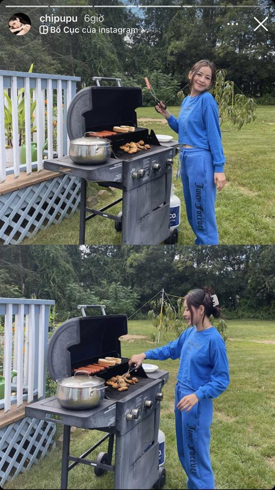 Khi ở Việt Nam, người ta thấy Chi Pu "hở bạo" mọi lúc mọi nơi. Vậy mà chỉ sang Mỹ ít ngày, cô lại kín đáo lạ thường.