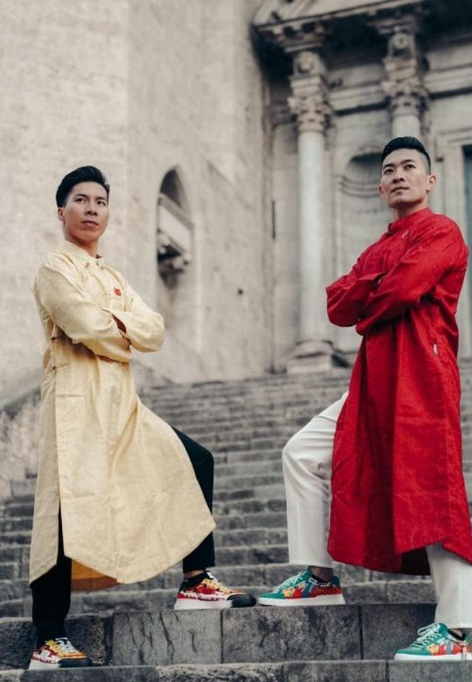 Anh em nghệ sĩ xiếc Quốc Cơ - Quốc Nghiệp có mặt tại tại Tây Ban Nha để phá kỷ lục thế giới mà họ xác lập năm 2016.