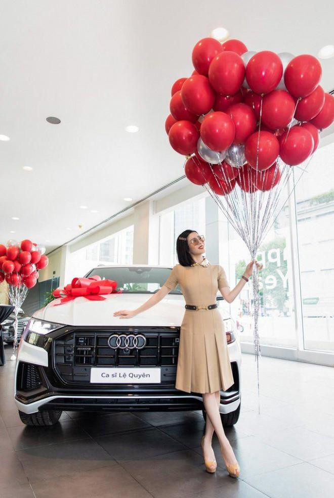 ##ss###style="text-decoration: underline;">Ca sĩ Lệ Quyên đã mạnh tay chi tiền "khủng" mua xế hộp hạng sang Audi Q8 giá hơn 5 tỷ sau khi chia tay đại gia Đức Huy.