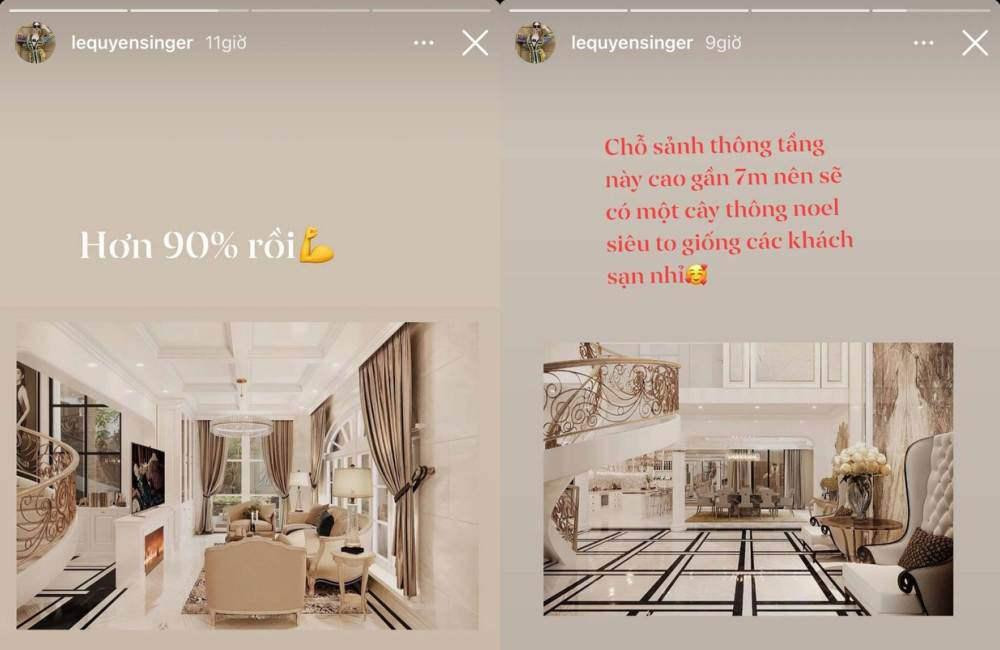 Loạt ảnh khác về căn "bạch thự" của Lệ Quyên.