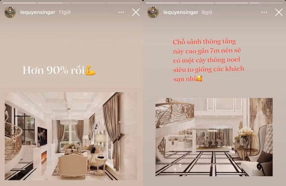 Loạt ảnh khác về căn "bạch thự" của Lệ Quyên.